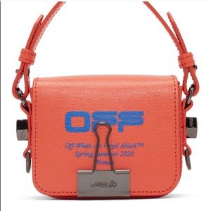 Off White Baby Flap bag